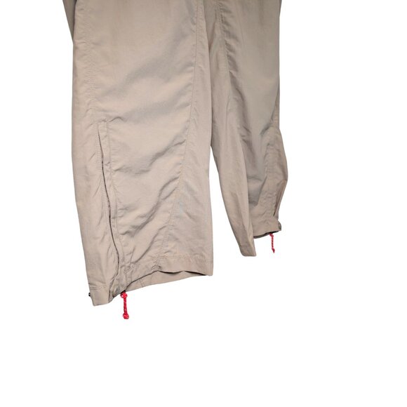 L.L.Bean Womens 8 Beige Convertible Hiking Pants Zip Off Trail Outdoor Travel - Picture 7 of 9